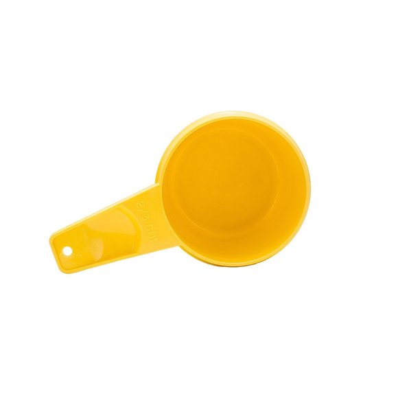 Tupperware 2/3 Cup Measuring Bright Yellow VTG Replacement Kitchen 763 - Picture 4 of 7